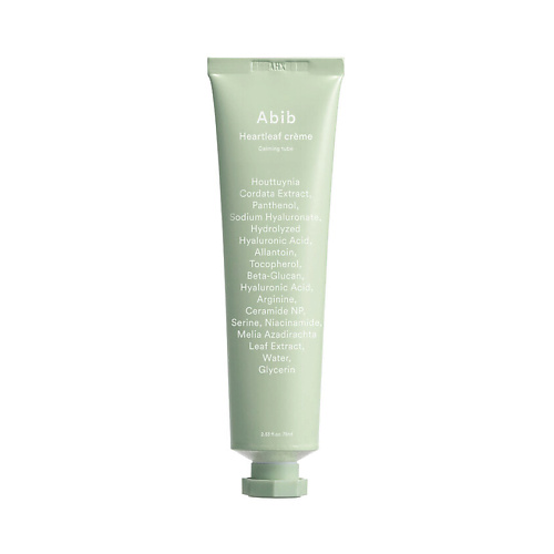 

ABIB Успокаивающий крем-гель Heartleaf Crème Calming Tube 75, Успокаивающий крем-гель Heartleaf Crème Calming Tube