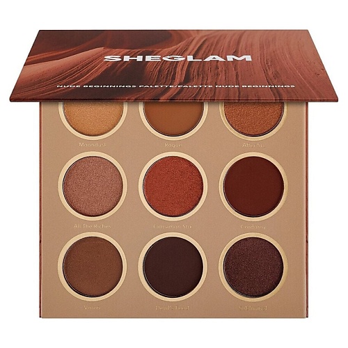 

SHEGLAM Палетка теней Nude Beginnings, Палетка теней Nude Beginnings