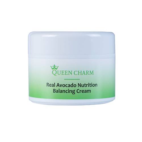 

QUEEN CHARM Крем для лица с авокадо питательный Real AVOCADO Nutrition Balancing CREAM 50, Крем для лица с авокадо питательный Real AVOCADO Nutrition Balancing CREAM