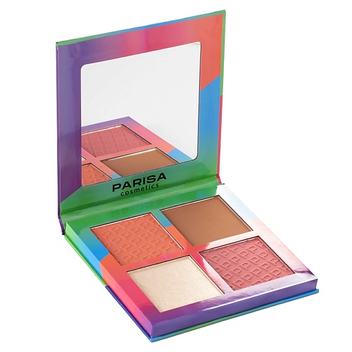 

PARISA COSMETICS Палетка для контурирования лица Glamour Glaze C-2304, Палетка для контурирования лица Glamour Glaze C-2304