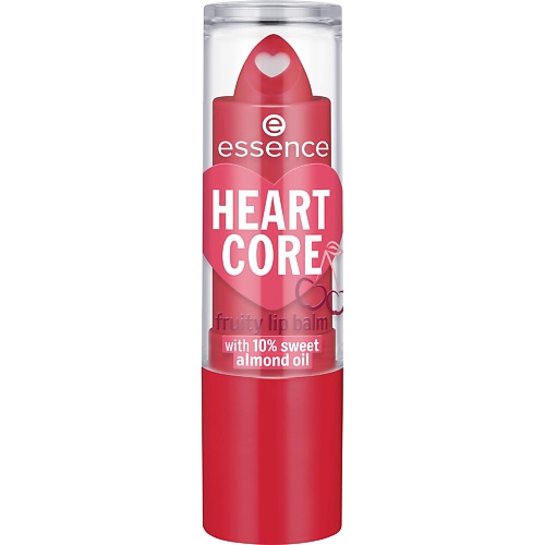 

ESSENCE Бальзам для губ HEART CORE fruity lip balm, Бальзам для губ HEART CORE fruity lip balm