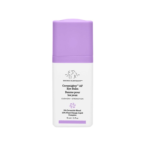 

DRUNK ELEPHANT Насыщенный крем для кожи вокруг глаз с церамидами Ceramighty AF Eye Balm Cushion + Strengthen 15, Насыщенный крем для кожи вокруг глаз с церамидами Ceramighty AF Eye Balm Cushion + Strengthen