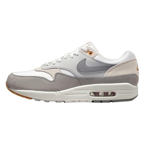 

NIKE Кроссовки Air Max 1 Summit White Flat Pewter Iron Ore, Кроссовки Air Max 1 Summit White Flat Pewter Iron Ore