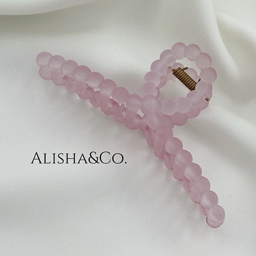 

ALISHA&CO. Крабик для волос большой Juicy Bubbles лиловый, Крабик для волос большой Juicy Bubbles лиловый