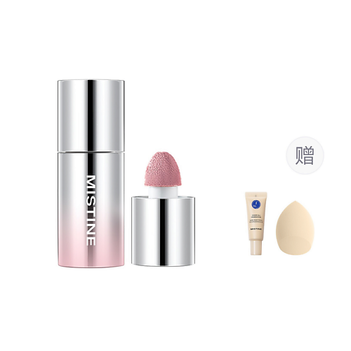 

MISTINE Румяна Thai Latte Velvet Liquid Blush + Тональный крем Cover All Foundation + бьюти-блендер, Румяна Thai Latte Velvet Liquid Blush + Тональный крем Cover All Foundation + бьюти-блендер