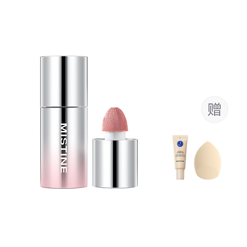 

MISTINE Румяна Thai Latte Velvet Liquid Blush + Тональный крем Cover All Foundation + бьюти-блендер, Румяна Thai Latte Velvet Liquid Blush + Тональный крем Cover All Foundation + бьюти-блендер