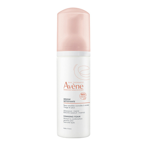 

AVENE Очищающая пенка для лица и области вокруг глаз Mousse Nettoyante Cleansing Foam 150, Очищающая пенка для лица и области вокруг глаз Mousse Nettoyante Cleansing Foam