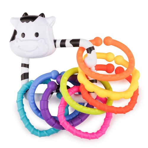 

HAPPY BABY Погремушка MOO-RING, Погремушка MOO-RING