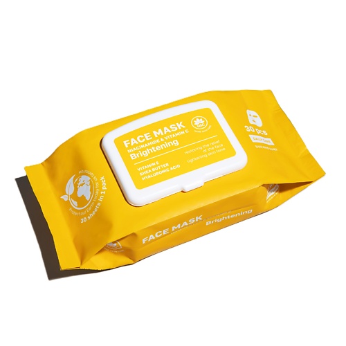 

NAME SKIN CARE Тканевые маски для лица Ниацинамид и Витамин C 30, Тканевые маски для лица Ниацинамид и Витамин C