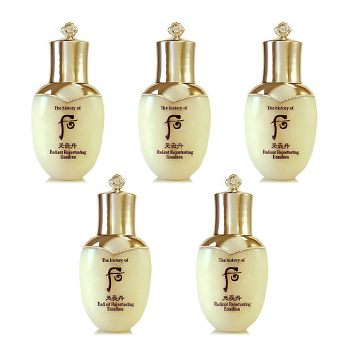 

THE HISTORY OF WHOO Набор миниатюр Cheongidan Radiant Rejuvenating Emulsion, Набор миниатюр Cheongidan Radiant Rejuvenating Emulsion