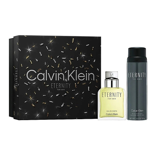 

CALVIN KLEIN Парфюмерный набор Eternity for Men:туалетная вода+спрей для тела, Парфюмерный набор Eternity for Men:туалетная вода+спрей для тела