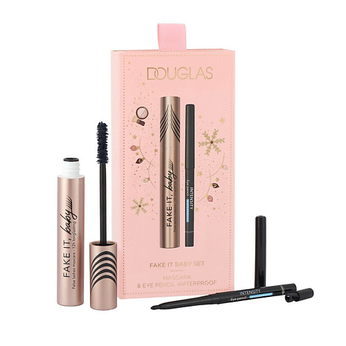 

DOUGLAS Набор Fake It Baby Set: тушь + лайнер для глаз, Набор Fake It Baby Set: тушь + лайнер для глаз