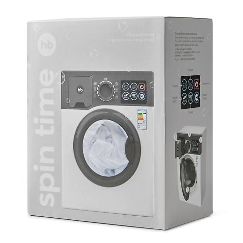 

HAPPY BABY Игрушечная стиральная машина SPIN TIME, Игрушечная стиральная машина SPIN TIME