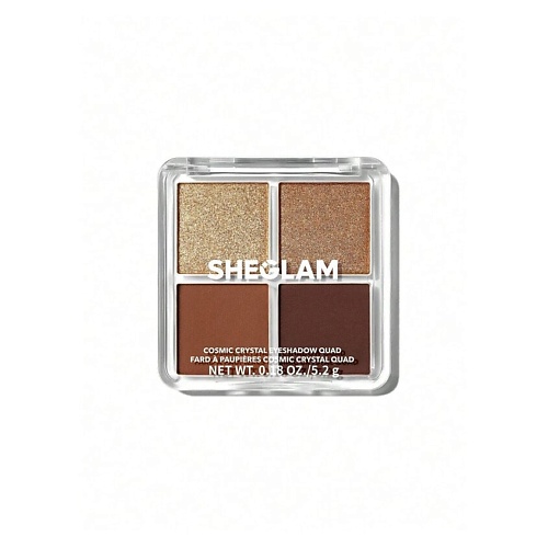 

SHEGLAM Палетка теней Cosmic Crystal Quad, Палетка теней Cosmic Crystal Quad