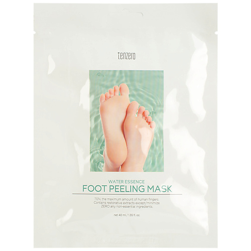 

TENZERO Маска-носочки для ног отшелушивающая Foot Peeling Mask, Маска-носочки для ног отшелушивающая Foot Peeling Mask