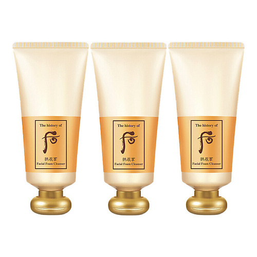 

THE HISTORY OF WHOO Гель для умывания Gongjinhyang Facial Foam 540, Гель для умывания Gongjinhyang Facial Foam