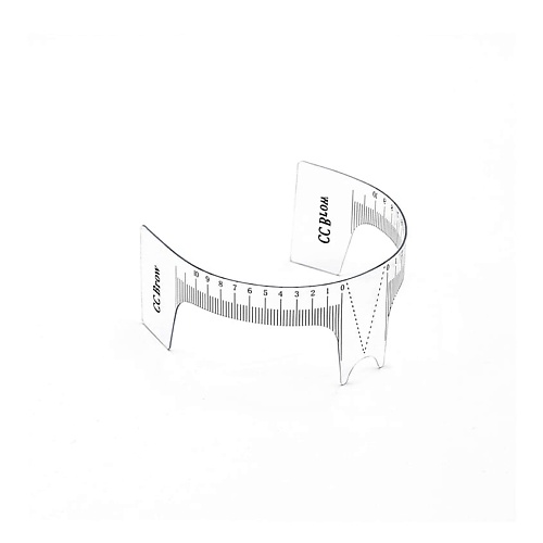 

LUCAS Линейка для бровей (с вырезом для носа), Линейка для бровей (с вырезом для носа)