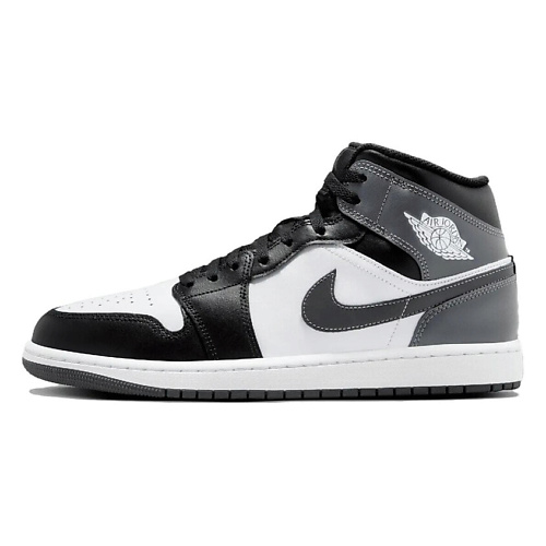 

NIKE Кроссовки 1 Mid Black White Iron Grey, Кроссовки 1 Mid Black White Iron Grey