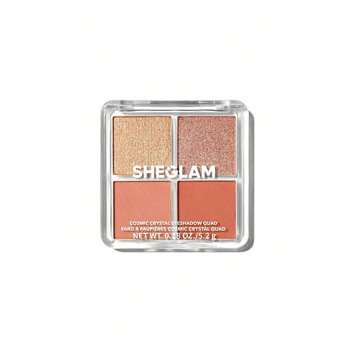 

SHEGLAM Палетка теней Cosmic Crystal Quad, Палетка теней Cosmic Crystal Quad