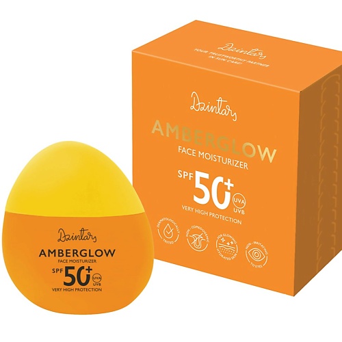 

DZINTARS Увлажняющий крем для лица SPF 50+ Amberglow 50, Увлажняющий крем для лица SPF 50+ Amberglow