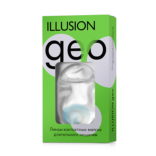 Цветные контактные линзы GEO Nature blue