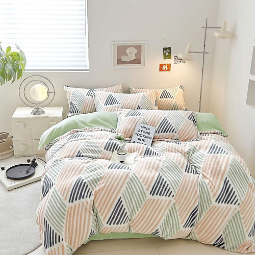 

PASIONARIA Комплект постельного белья "Вольта" Евро 215х240 Салатовый, Комплект постельного белья "Вольта" Евро 215х240 Салатовый