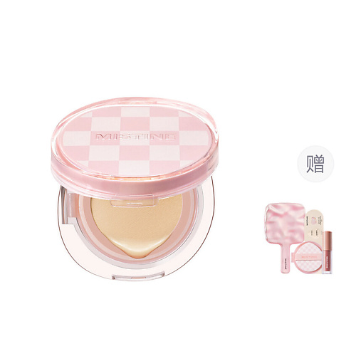

MISTINE Набор Soft Matte Essence Air Cushion Checkerboard Pink Limited, Набор Soft Matte Essence Air Cushion Checkerboard Pink Limited