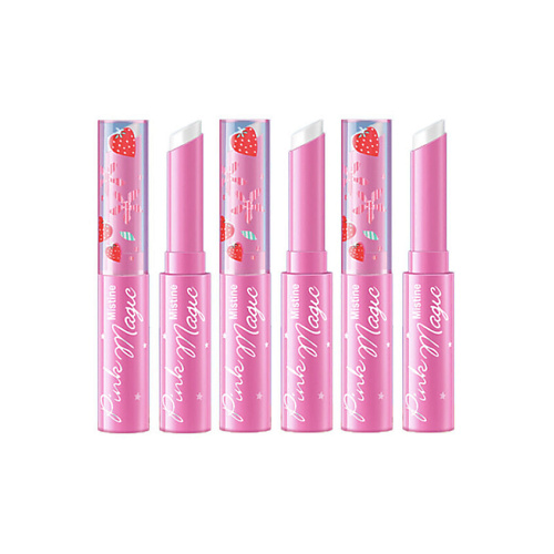

MISTINE Проявляющийся бальзам для губ Pink Magic Клубничная Магия, Проявляющийся бальзам для губ Pink Magic Клубничная Магия