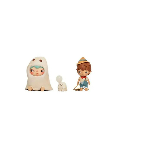 

POP MART Фигурка Hirono Generation 1 He One Collection Ghost + Puppet, Фигурка Hirono Generation 1 He One Collection Ghost + Puppet