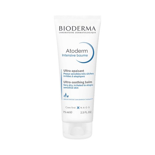 

BIODERMA Бальзам для восстановления сухой и атопичной кожи лица и тела Atoderm Intensive 75, Бальзам для восстановления сухой и атопичной кожи лица и тела Atoderm Intensive