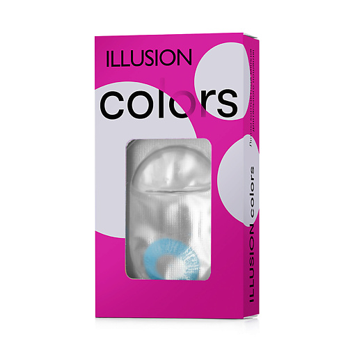 Цветные контактные линзы  colors SHINE blue