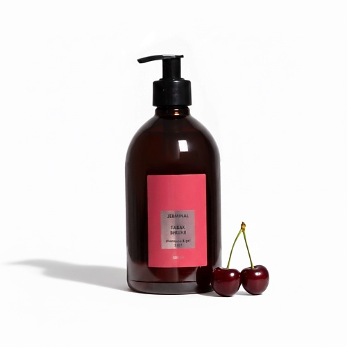 JERMINAL COSMETICS Парфюмированный шампунь и гель 2в1 для душа Вишня и Табак 500