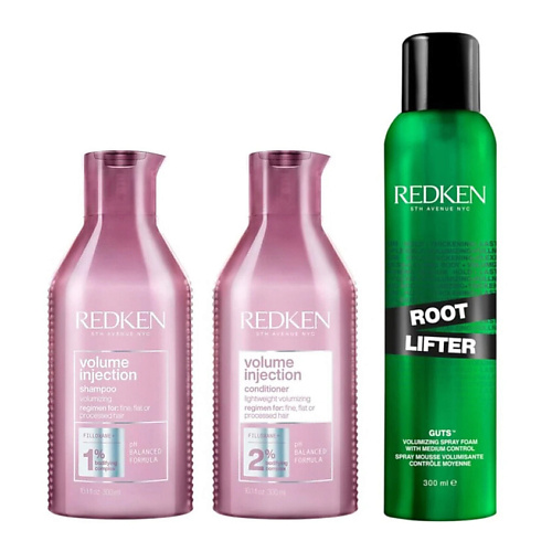 

REDKEN Набор средств для волос Volume Injection Bundle Root Lifter, Набор средств для волос Volume Injection Bundle Root Lifter