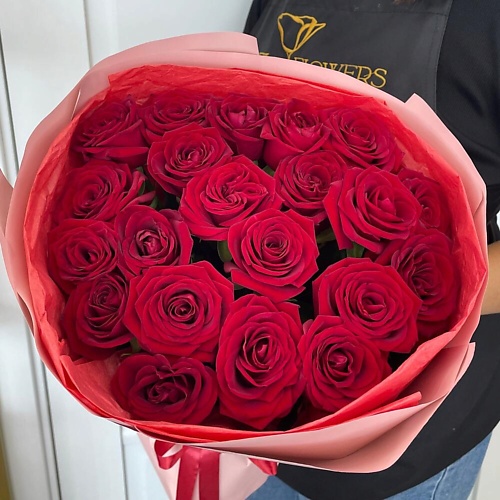 

FLOWERS DE LUXE БУТИК ЦВЕТОВ И ПОДАРКОВ Романс NEW ️Роза Россия 21 шт в стильной упаковке, Романс NEW ️Роза Россия 21 шт в стильной упаковке