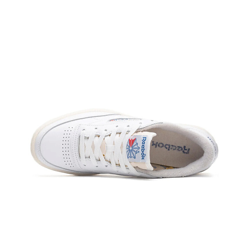 

REEBOK Кроссовки мужские Club C 85 Vintage Cloud White Chalk, Кроссовки мужские Club C 85 Vintage Cloud White Chalk