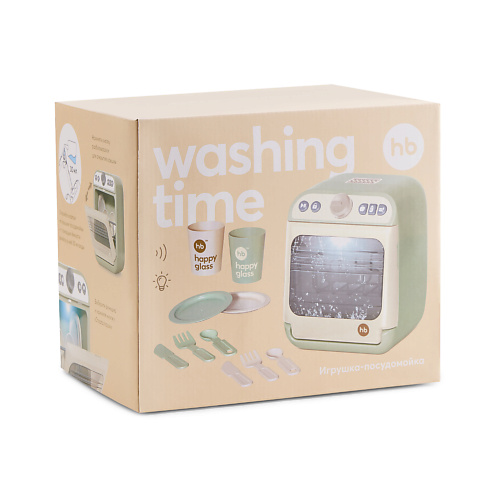 

HAPPY BABY Игрушка-посудомойка WASHING TIME, Игрушка-посудомойка WASHING TIME