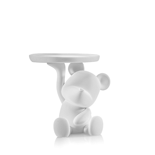 

SHE STYLE Статуэтка из гипса Мишка для интерьера и декора, Статуэтка из гипса Мишка для интерьера и декора