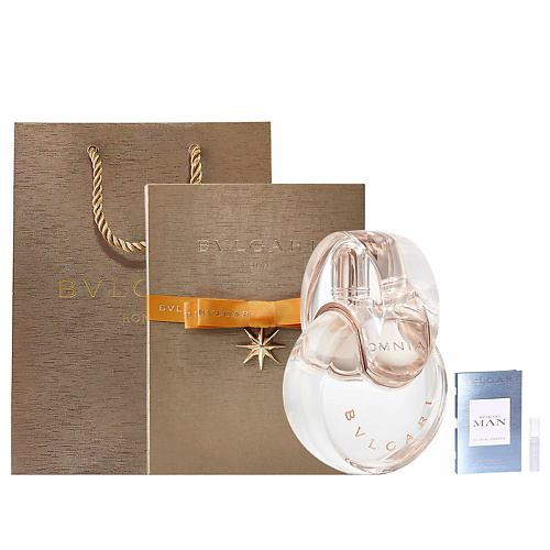 

BVLGARI Набор Omnia Crystalline Eau de Parfum + пробник Man Glacial Essence, Набор Omnia Crystalline Eau de Parfum + пробник Man Glacial Essence