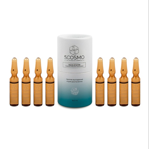 SCICOSMO Масло Si ACTIVE против выпадения и для роста волос с биоактивным кремнием (мивалом) 16