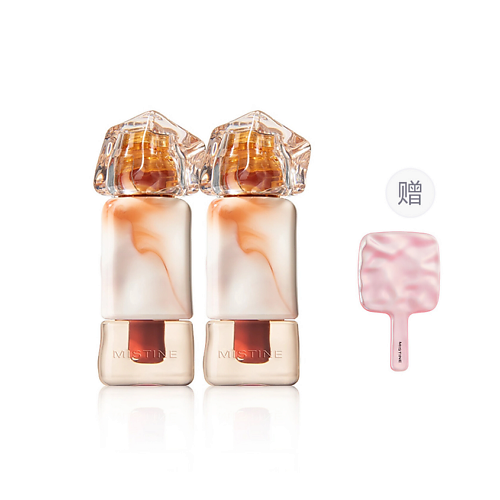 

MISTINE Набор для макияжа губ Thai Latte Lip Glaze & Velvet Lip Cream, Набор для макияжа губ Thai Latte Lip Glaze & Velvet Lip Cream
