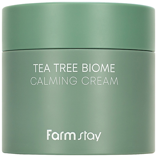 

FARMSTAY Крем для лица успокаивающий с экстрактом чайного дерева Tea Tree Biome Calming Cream 80, Крем для лица успокаивающий с экстрактом чайного дерева Tea Tree Biome Calming Cream