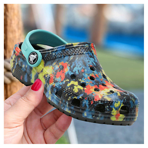 

CROCS Детские кроксы "Tie Dye Graphic Kids", Детские кроксы "Tie Dye Graphic Kids"