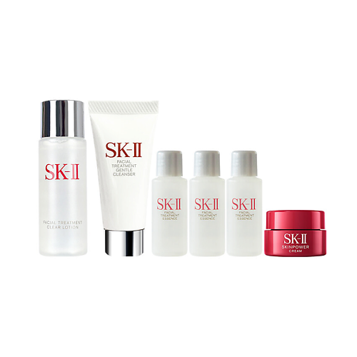 

SK-II Набор антивозрастной SK II Classic Clear Лосьон+Эссенция+Крем+Очищающее средство, Набор антивозрастной SK II Classic Clear Лосьон+Эссенция+Крем+Очищающее средство