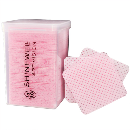 

SHINEWELL Салфетки одноразовые для маникюра и педикюра, пэды, Салфетки одноразовые для маникюра и педикюра, пэды