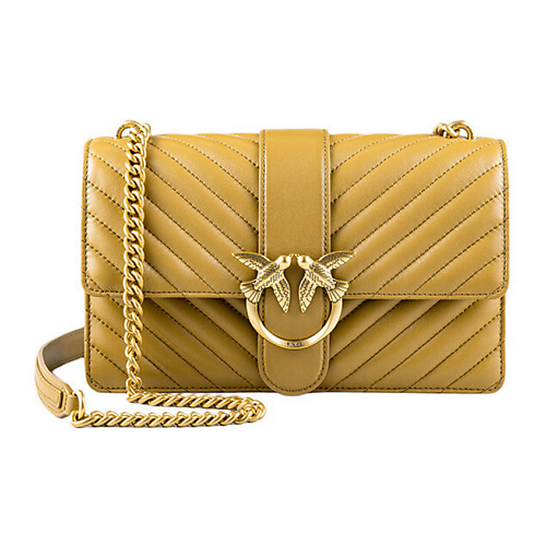 

PINKO Сумка Quilt Leather Shoulder Bag, Crossbody Bag, Сумка Quilt Leather Shoulder Bag, Crossbody Bag