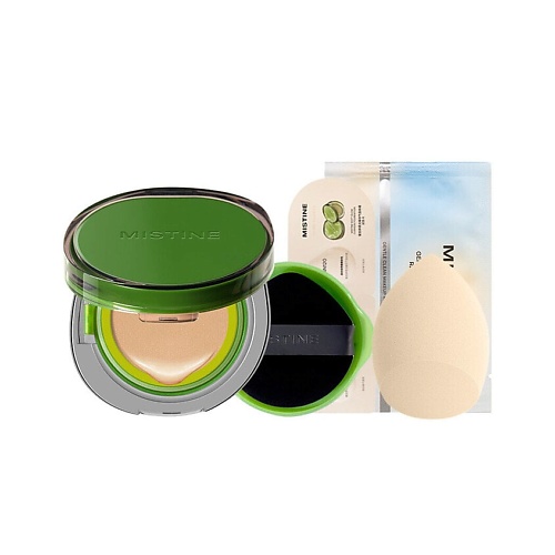 MISTINE Набор Green Siamese Air Cushion с аксессуарами и пробниками 7545₽