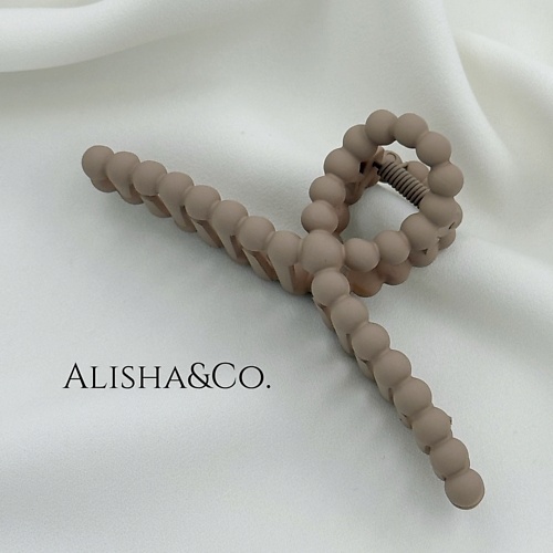 

ALISHA&CO. Крабик для волос большой Soft touch Bubbles, Крабик для волос большой Soft touch Bubbles