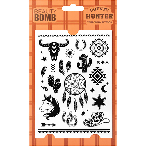 

BEAUTY BOMB Переводные тату Bounty Hunter, Переводные тату Bounty Hunter