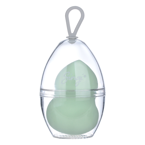 

SINGI Спонж косметический для макияжа лица гитара бирюза, Спонж косметический для макияжа лица гитара бирюза