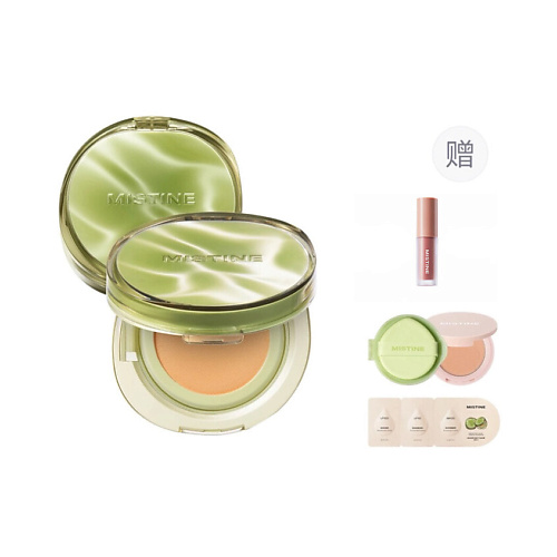 

MISTINE Набор Cushion SPA Soft Light Green Edition, Набор Cushion SPA Soft Light Green Edition